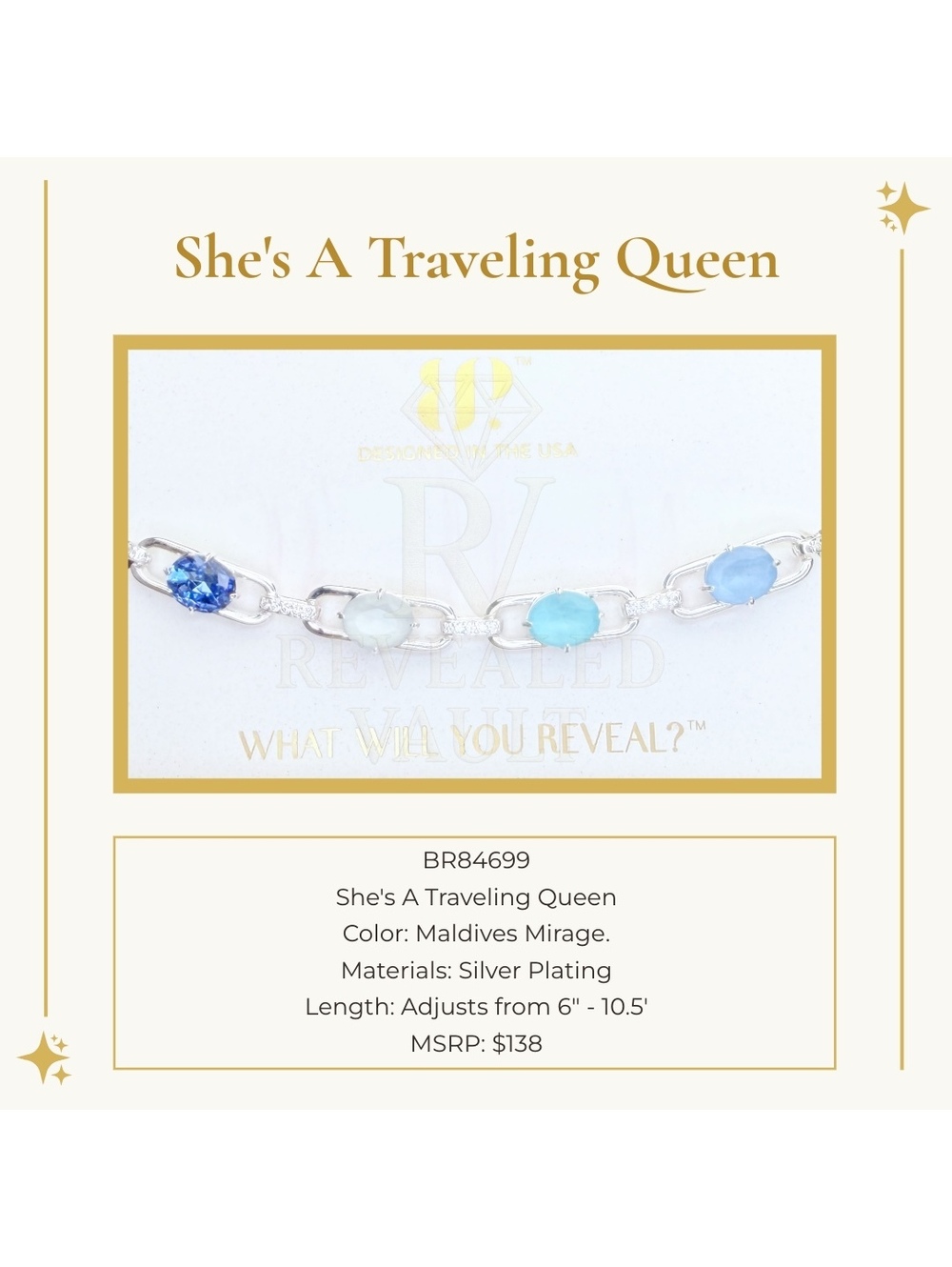 She's A Traveling Queen - Maldives Mirage - Jewel Candy Destinations 2026